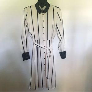 Who What Wear | Striped Midi Dress